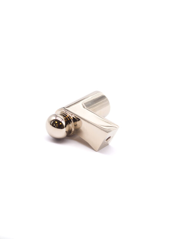 POIGNEE DE PORTE DE FOUR GAUCHE NICKEL – Image 2