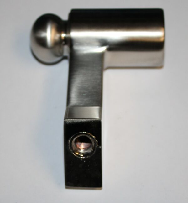 POIGNEE BANDEAU DROITE EFFET INOX BROSSE