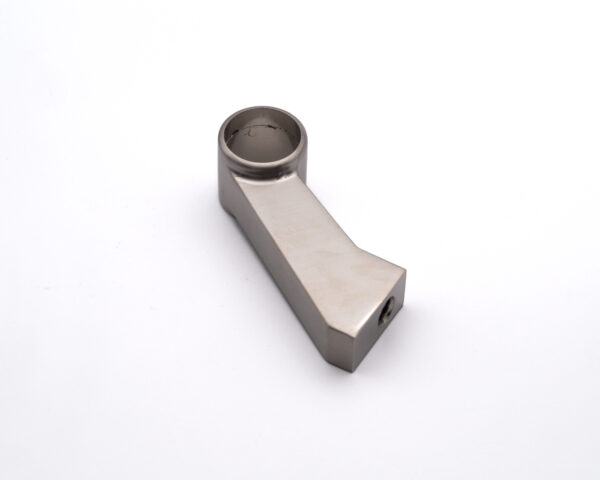 POIGNEE INTERMEDIAIRE EFFET INOX BROSSE