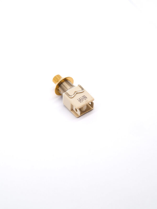 BOUTON POUSSOIR ALLUMAGE LAITON
